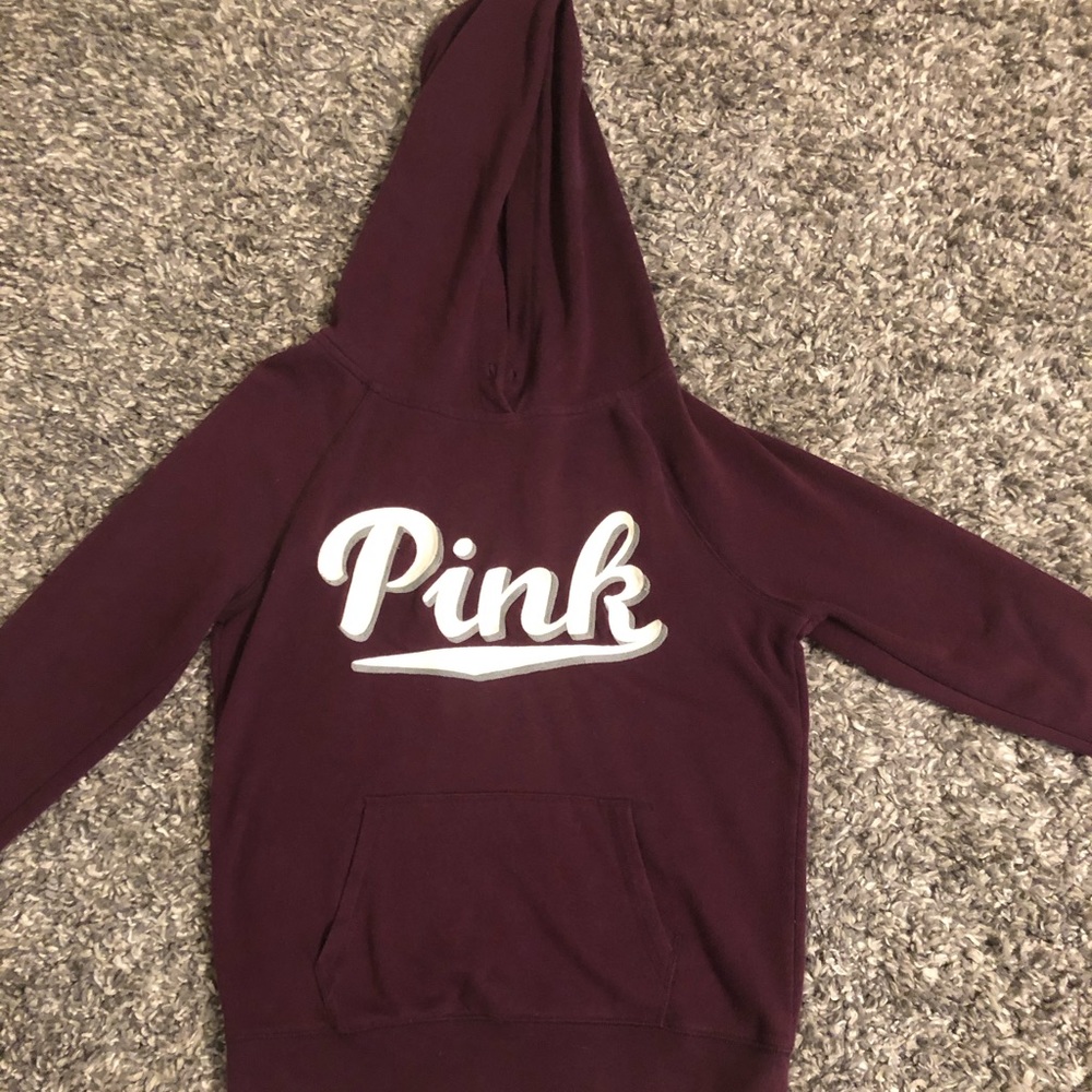 Pink hoodie